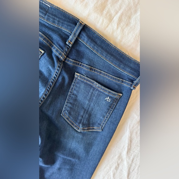 RAG & BONE Ankle Dark Blue Skinny Jeans #A - Picture 8 of 14